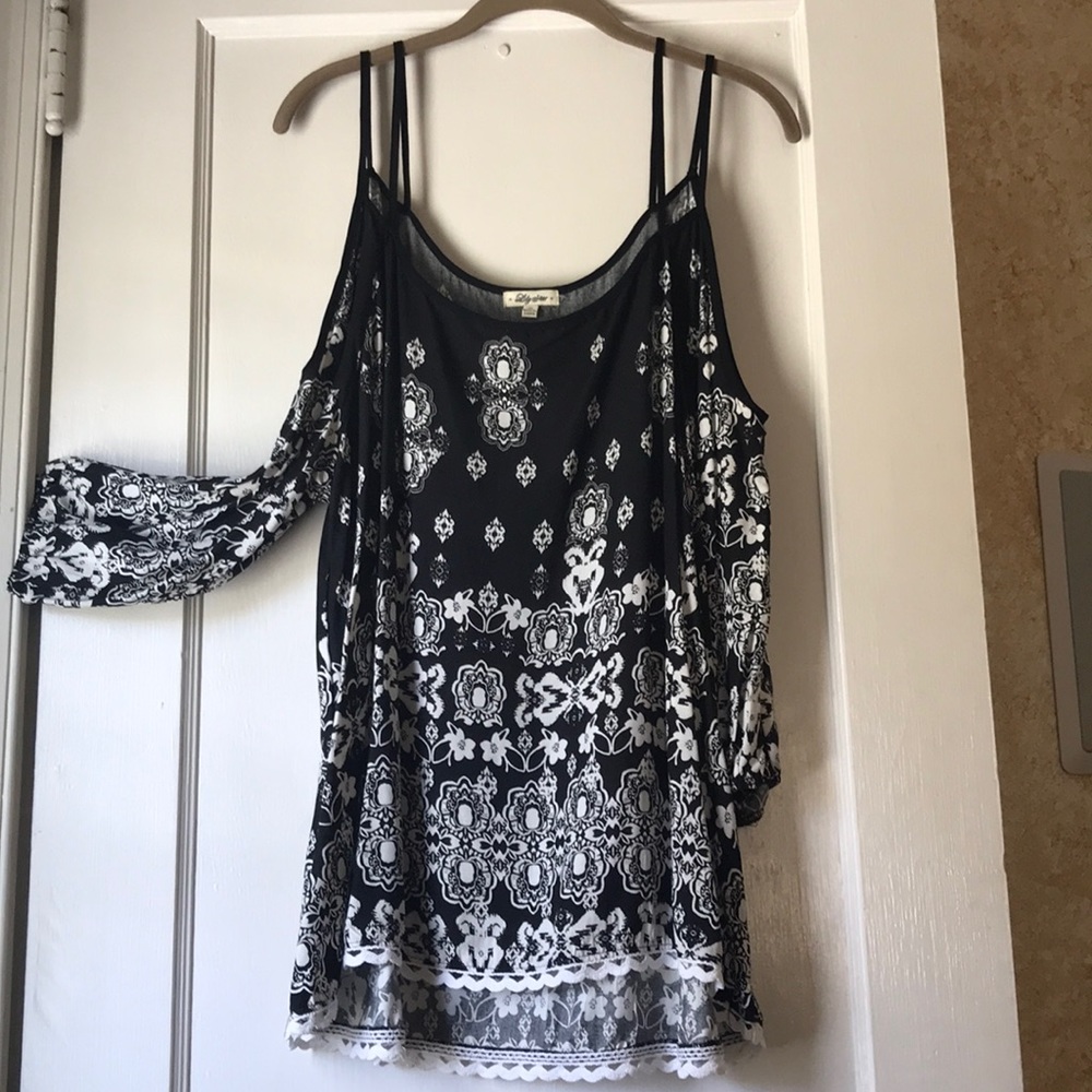 Summer off the shoulder blouse